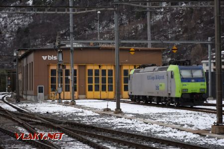 07.03.2017 – Depo BLS v Brigu s lokomotivou 485.003 © Pavel Stejskal