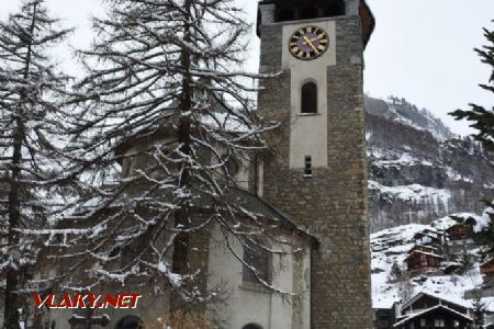 08.03.2017 – Kostel v Zermattu © Pavel Stejskal