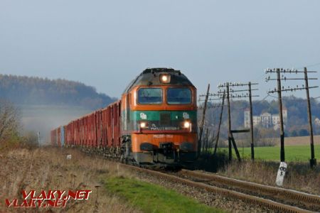 16.11.2017 - Zwrócona M62BF-3103 s nákladním vlakem z Piławy Gorne do Kamience Ząbkowickego @ Tomáš Ságner