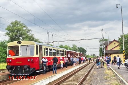 Po príchode do stanice Šaštín-Stráže; 9.6.2018 © Marko