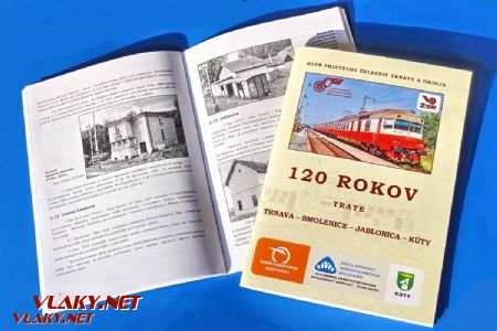 Príležitostná publikácia o trati Trnava - Kúty; 9.6.2018 © Marko