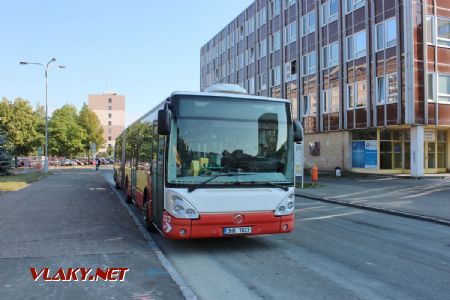 12.07.2018 - Hradec Králové, Milady Horákové: Irisbus Citelis 18M č. 223 linky 24 na konečné Pod Strání © PhDr. Zbyněk Zlinský