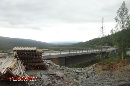 Nový most na norsko-švédské hranici, 6.7.2018 © Jiří Mazal