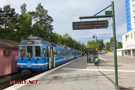 Konečná linky č. 29 Näsbypark, 7.7.2018 © Jiří Mazal
