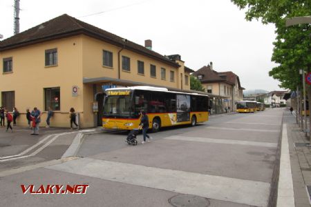 07.06.2018 – Delémont: MB Citaro linky 11 do „východního Švýcarska“ v Moutieru © Dominik Havel