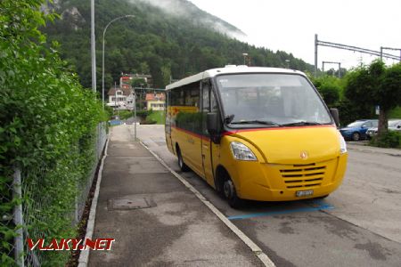 07.06.2018 – Moutier: školní autobus Cacciamali © Dominik Havel