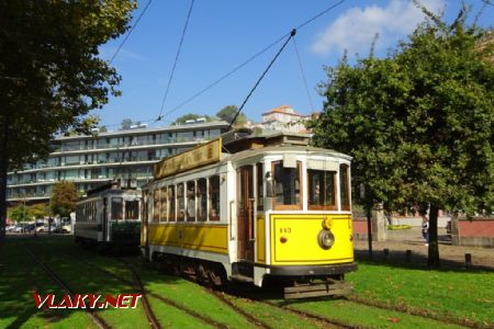Porto, tramvaj č. 143 tramvajového muzea, 16.10.2018 © Jiří Mazal