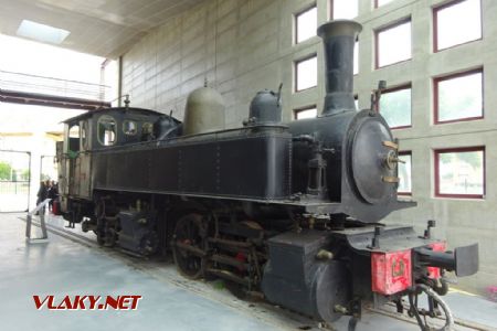Úzkorozchodná lokomotiva výrobce Henschel č. E163 z r. 1905, 16.10.2018 © Jiří Mazal