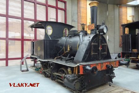 Lokomotiva č. 003 z r. 1890 vyrobená v Belgii, 16.10.2018 © Jiří Mazal