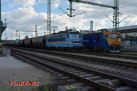 MVA 242.256, Train Hungary 400.615, Kelenföld 20.7.2018 © Pavel Stejskal