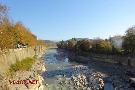 Kutaisi, řeka Rioni, 11.11.2018 © Jiří Mazal