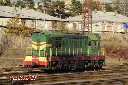 Khashuri, lokomotiva ČME3T-6940, 11.11.2018 © Jiří Mazal