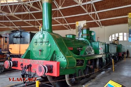 11.11.2018 – Vilanova i la Geltrú: Klenotom múzea je prevádzkyschopná replika lokomotívy ''Mataró'', vyrobená bola v Barcelone v roku 1948. © Jakub Rekem