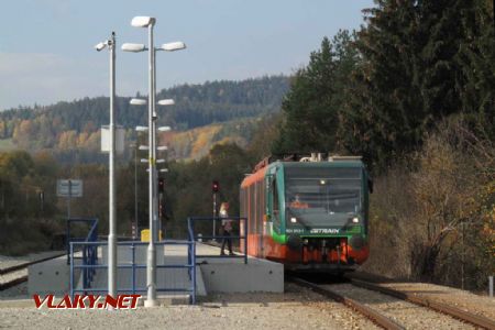 Vlak Os 8108 do Českých Budějovic, 17.10.2018 © Jan Kubeš