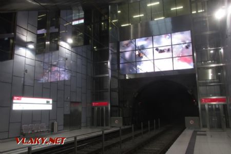 Působivé stanice nového düsseldorfského metra © Libor Peltan