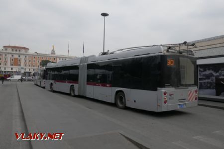 Trolejbusy u Roma Termini, 18. 02. 2019 © Libor Peltan