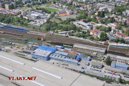 18.05.2012 - Jihlava: provozovna CZ LOKO na leteckém záběru © CZ LOKO