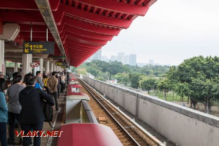 xx.03.2019 - Konečná červenej linky, Tamsui Taipei © Tomáš Votava