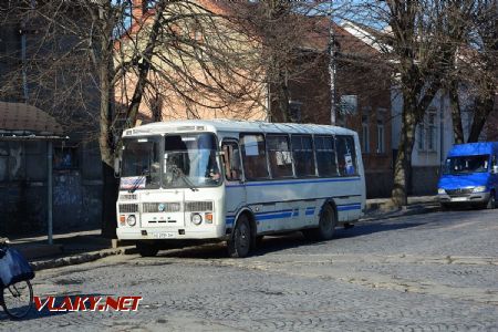 24.02.2018 - Mukačevo, autobus MHD © Václav Vyskočil