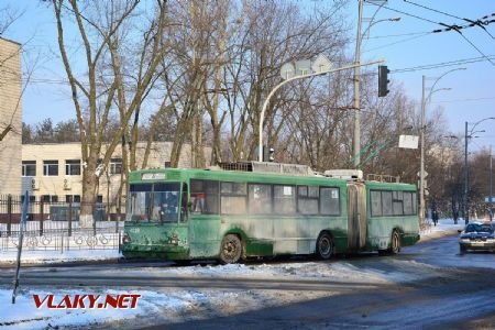 25.02.2018 - Kyjev, metro Lisova, trolejbus ????-12.03 ev. č. 4026 © Václav Vyskočil
