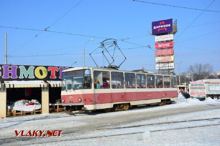 25.02.2018 - Kyjev, metro Lisova, Tatra T6B5SU, ev. č. 036 © Václav Vyskočil