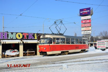 25.02.2018 - Kyjev, metro Lisova, Tatra T3SUCS ev. č. 5636, ex Košice 394 © Václav Vyskočil