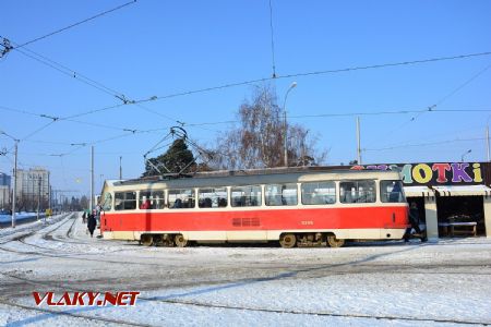 25.02.2018 - Kyjev, metro Lisova, Tatra T3SUCS ev. č. 5395, ex Praha 7023 © Václav Vyskočil