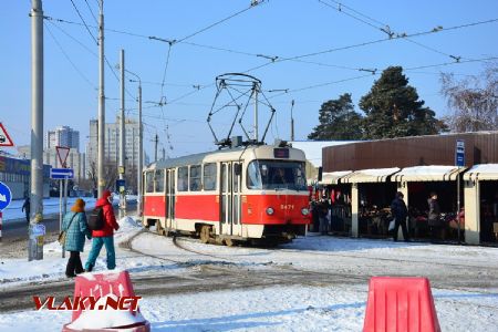 25.02.2018 - Kyjev, metro Lisova, Tatra T3SUCS ev. č. 5471, ex Praha 7133 © Václav Vyskočil