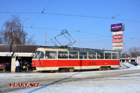 25.02.2018 - Kyjev, metro Lisova, Tatra T3SUCS ev. č. 5644, ex Praha 7039 © Václav Vyskočil