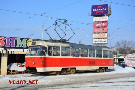 25.02.2018 - Kyjev, metro Lisova, Tatra T3SUCS ev. č. 5471, ex Praha 7133 © Václav Vyskočil