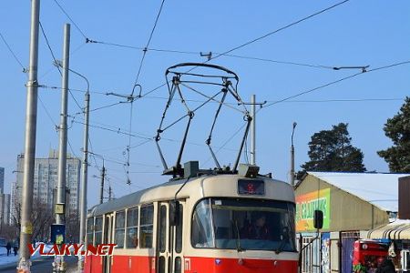 25.02.2018 - Kyjev, metro Lisova, Tatra T3SUCS ev. č. 5642 ex Praha 7147 © Václav Vyskočil