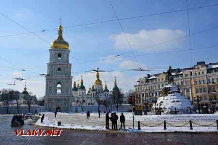 25.02.2018 - Kyjev, katedrála svaté Sofie © Václav Vyskočil