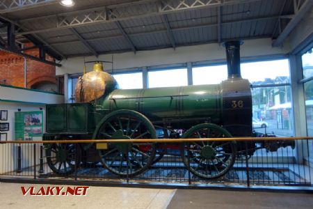 Cork, lokomotiva č. 36 z r. 1847, 10.5.2019 © Jiří Mazal