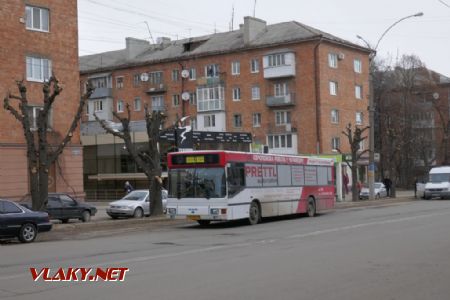 Chernivtsi: (pří)městský autobus MAN, 16. 3. 2019 © Libor Peltan