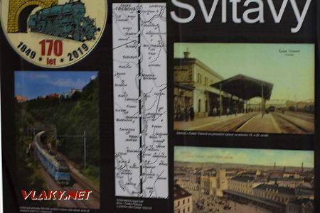 Železnicí údolím Svitavy, úvodní panel, MG Svitavy, 31. 5. 2019. © Pavel Stejskal