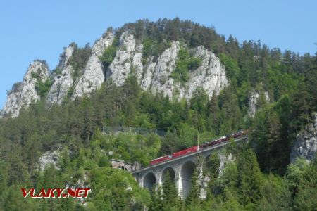 11.06.2019 - Krausel-Klause-Viadukt a nákladný vlak ÖBB © Adam Gorbár