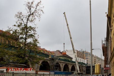 09.11.2018 - Praha, Negrelliho viadukt: ulice Prvního pluku © Jiří Řechka