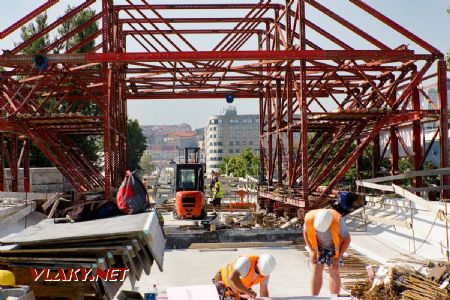 05.06.2019 - Praha, Negrelliho viadukt: probíhající rekonstrukce © Jiří Řechka