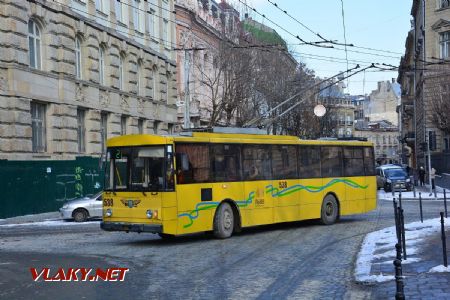 26.02.2018 - Lvov, Universita, trolejbus Škoda 14Tr02-6 ev.č.538 © Václav Vyskočil