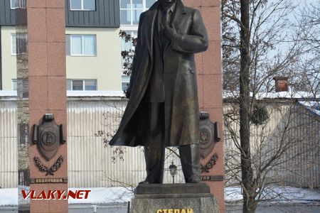 27.02.2018 - Lvov, pomník Stepana Bandery © Václav Vyskočil