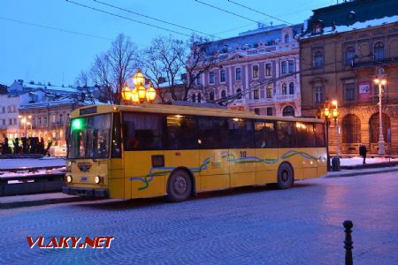 27.02.2018 - Lvov, prospekt Svobody, trolejbus Škoda 14Tr02/6, ev.č. 512 © Václav Vyskočil