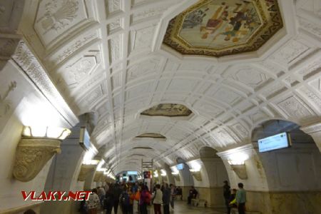 Moskevské metro, stanice Belorusskaya, 7.8.2019 © Jiří Mazal