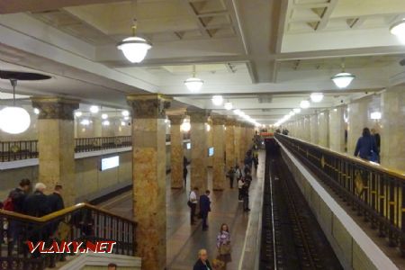 Moskevské metro, stanice Komsomolskaya, 7.8.2019 © Jiří Mazal