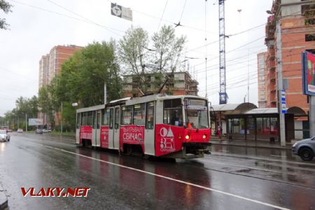 Irkutsk, tramvaj typu KTM-8, 11.8.2019 © Jiří Mazal