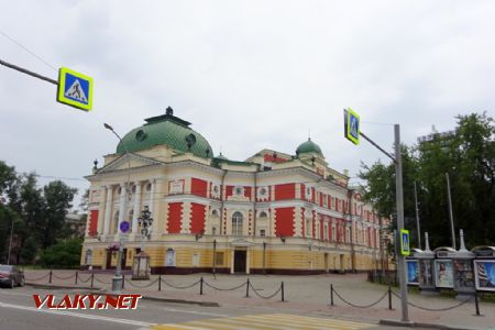 Irkutsk, divadlo Ochlopkova, 11.8.2019 © Jiří Mazal