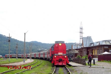 Port Bajkal, lokomotiva TEM2A-481, 12.8.2019 © Jiří Mazal