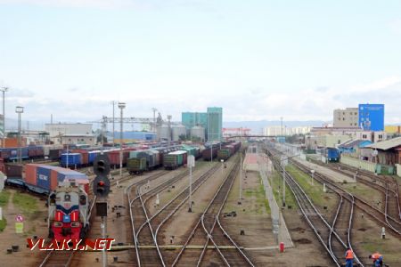Ulaanbaatar, celkový pohled na nádraží, 15.8.2019 © Jiří Mazal