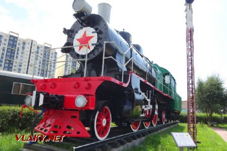 Ulaabaatarské železniční muzeum, parní lokomotiva ř. Su, 15.8.2019 © Jiří Mazal