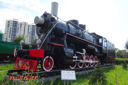 Ulaabaatarské železniční muzeum, parní lokomotiva ř. El, 15.8.2019 © Jiří Mazal