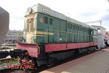 Moskevské železniční muzeum, lokomotiva ČME2, 7.8.2019 © Jiří Mazal